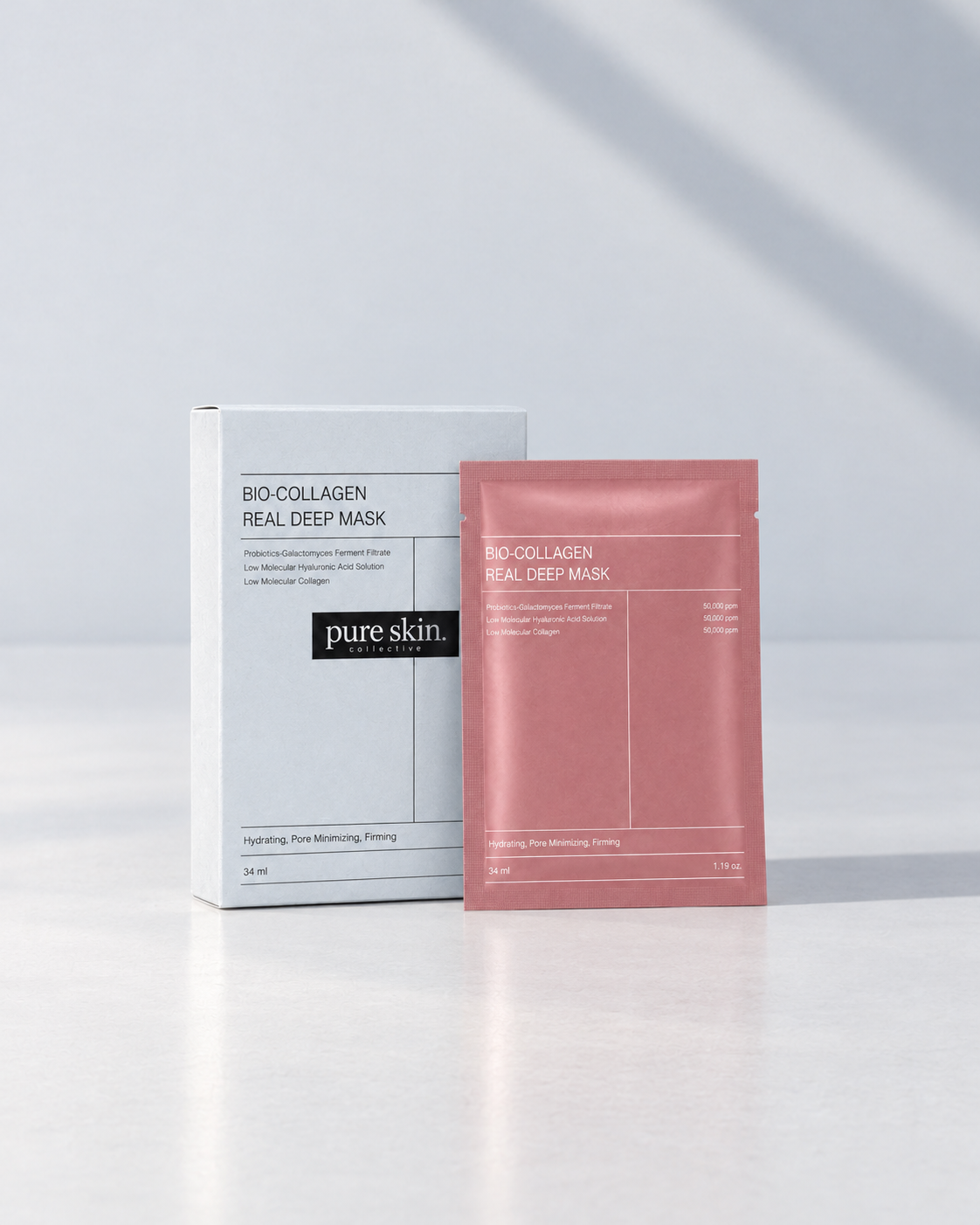 Hydrogel bio-collagen real deep mask