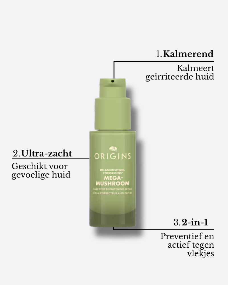 Mega Mushroom Dark Spot Serum Origins