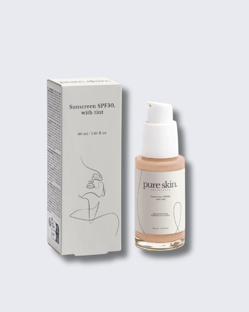 Sunscreen SPF30, with tint