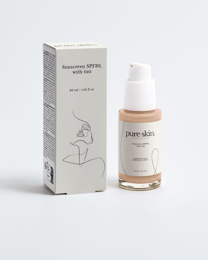 Sunscreen SPF30, with tint